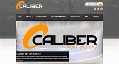 Desktop Screenshot of calibersport.com